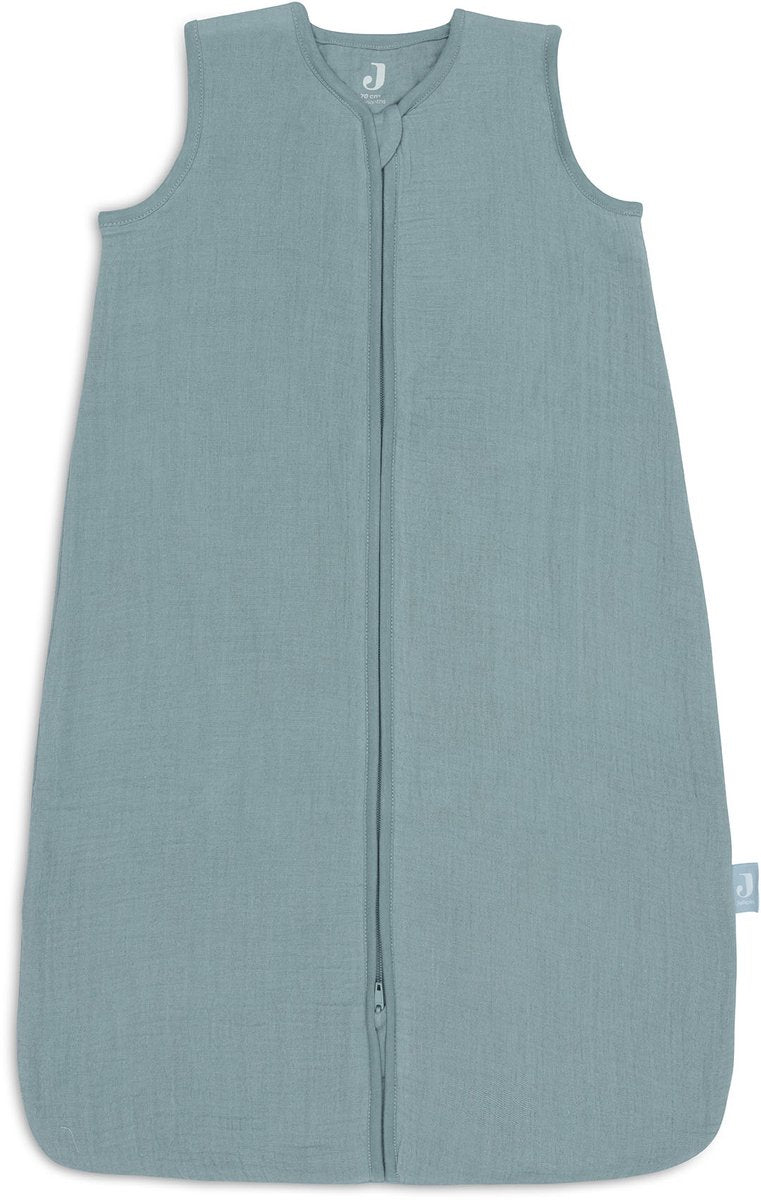 Jollein baby slaapzak zomer hydrofiel 70cm - sea green - zomerslaapzak