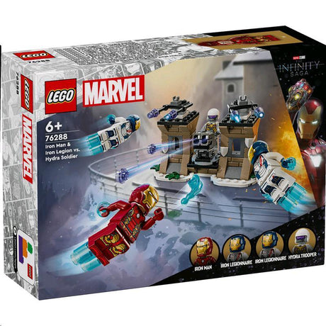 Lego marvel iron man en iron legion vs hydra soldier 76288