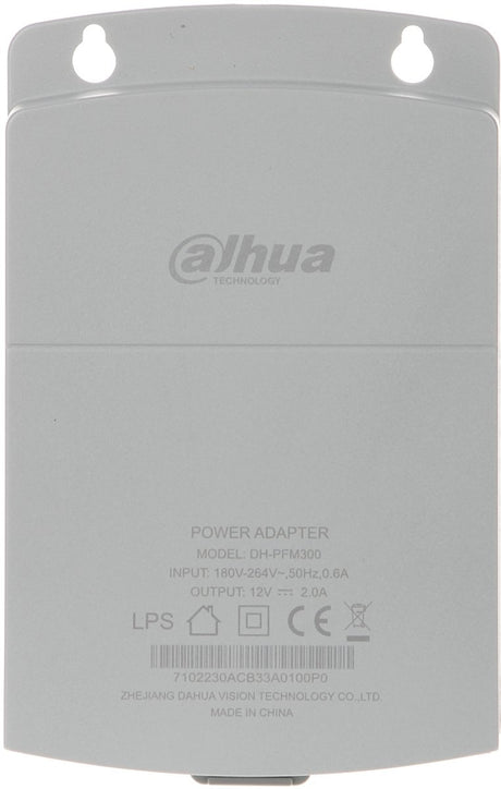 Dahua pfm300 serie - stroomadapter - impulsief - bryzgoszczelna behuizing - ip23
