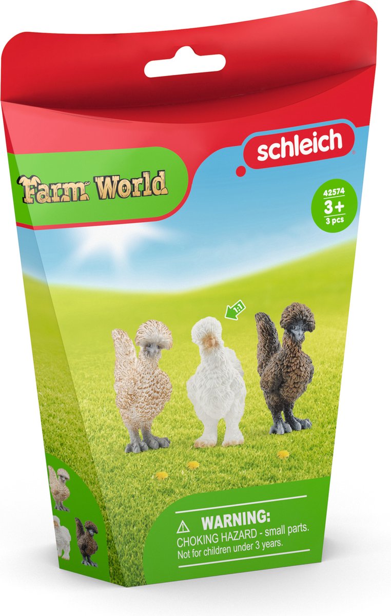 Schleich farm world kippenvrienden 42574