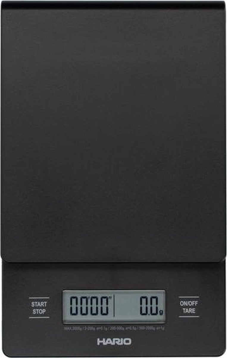 Hario v60 drip scale - zwart - keukenweegschaal - vstn-2000b