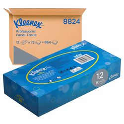 Gezichtstissues kleenex 8824 3 laags wit