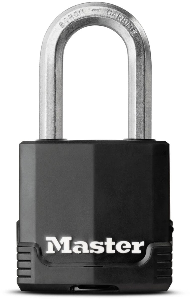 Masterlock excell m115eurdlf hangslot 49 mm - weerbestendig - inclusief 4 sleutels