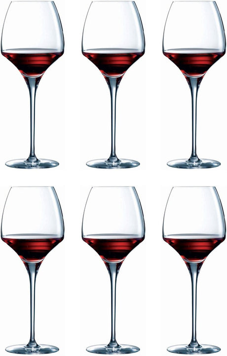 Chef sommelier open up wijnglas - rond - 400 ml - helder - set-6