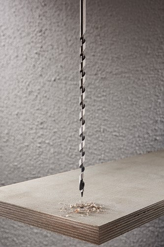 Wolfcraft - slangenboor voor houtbalken 6mm - 250mm lang - zeskantschacht - ø 6 mm - houtboor - 7659010