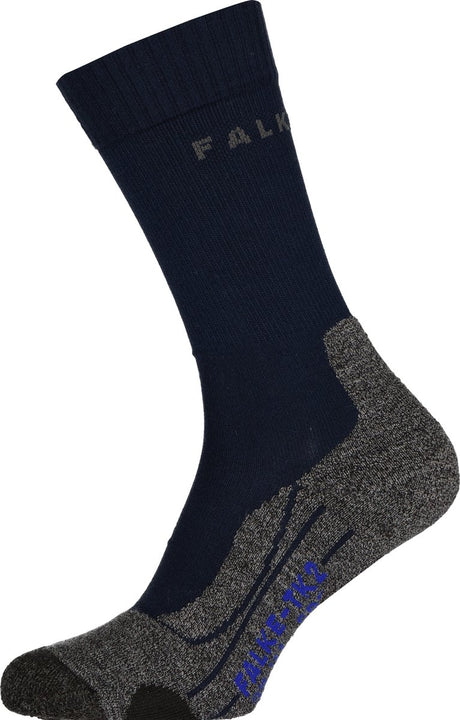 Falke tk2 cool anti-blaar dik lyocell functioneel materiaal wandelsokken heren blauw - maat 42-43
