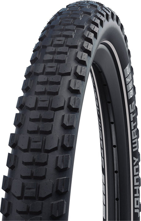 Schwalbe johnny watts lr - wired - addix - performance - 27.5x2.35 - black + reflex