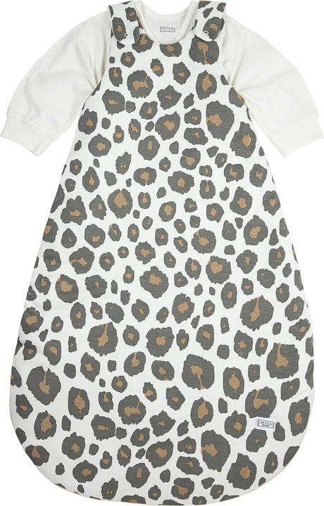 Meyco baby panter baby slaapzak rond tweedelig - neutral - 68 74 - 2.5 tog