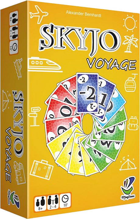 Geronimo games skyjo voyage - magilano - - kaartspel - reispel - vanaf 8 jaar oud