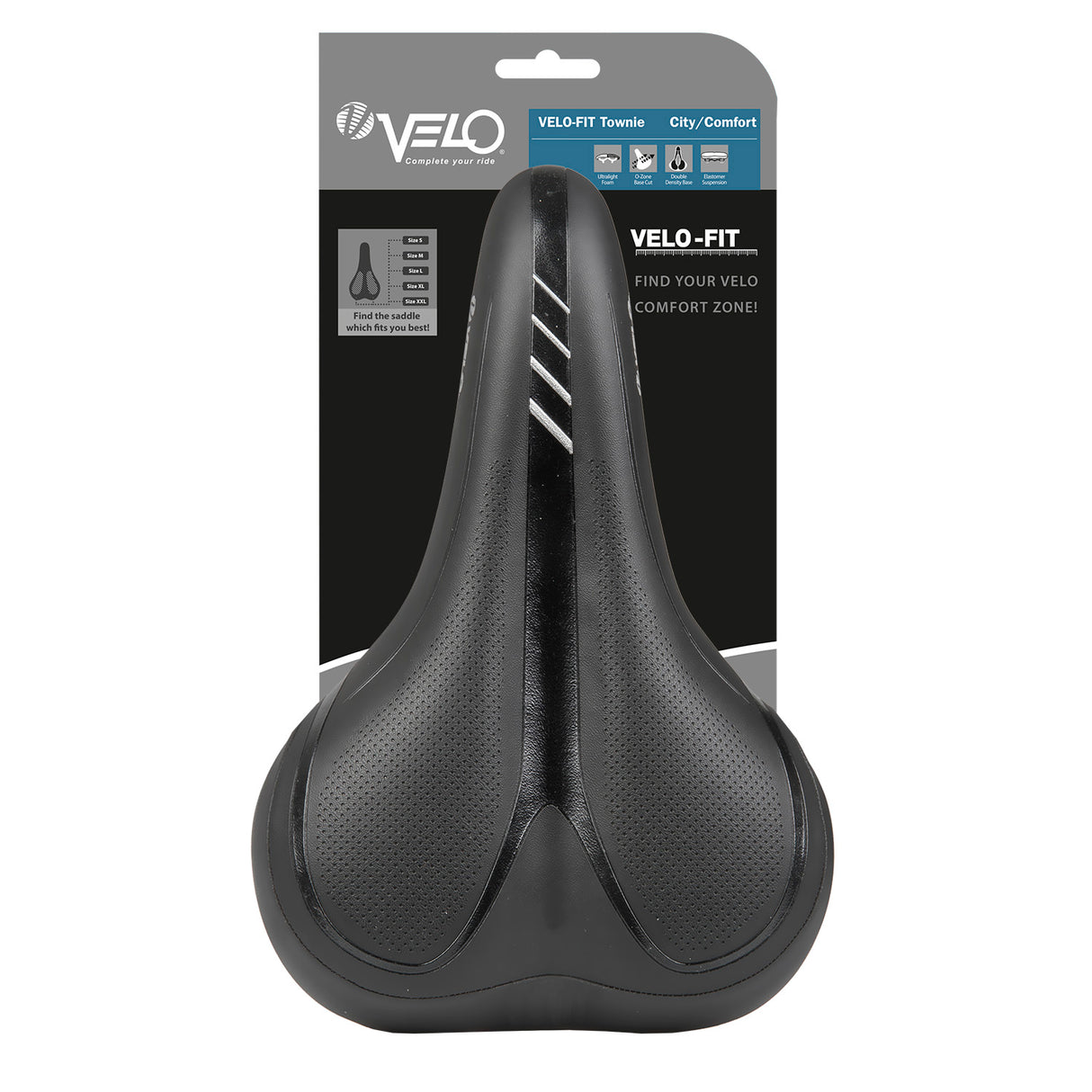 Velo zadel townie m light comfort foam