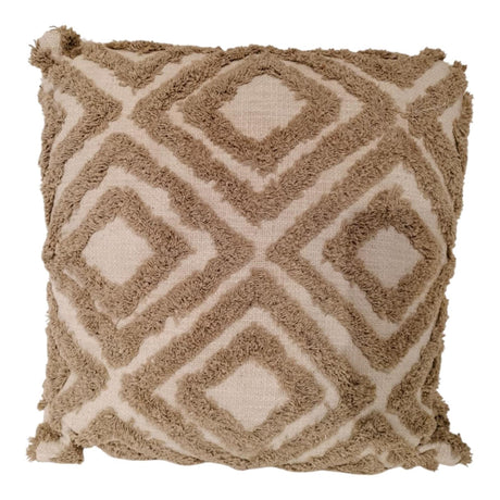 Mansion atmosphere kussen siziano naturel wit 45x45cm