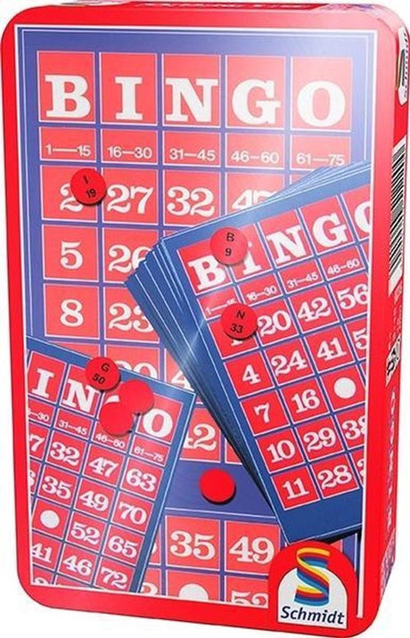 Schmidt ® - bingo - classic line - gezelschapsspel - kansspel voor familie en groepen - vanaf 6 jaar - 2+ spelers