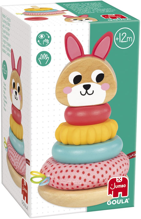 Jumbo - goula - stacking rabbit - educatief spel