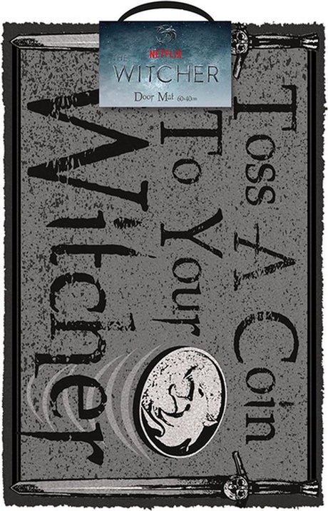 Pyramid international the witcher - toss a coin to your witcher doormat