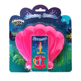Amazing cool duik schelp met zeemeermin magic 2 assorti | 8 stuks