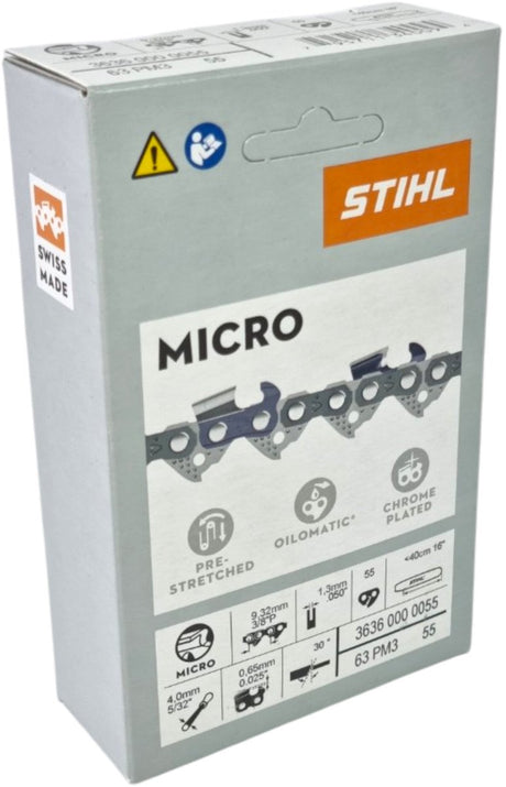 Stihl accessoires zaagketting | 3 8 p picco micro 3 (pm3), 1,3 mm, 40cm - 36360000055