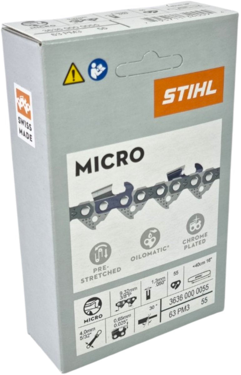 Pic stihl accessoires zaagketting | 3 8 p co micro 3 (pm3), 1,3 mm, 40cm - 36360000055