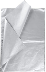 Creativ company tissuepapier zilver 6 vellen 14 gr, 50x70cm