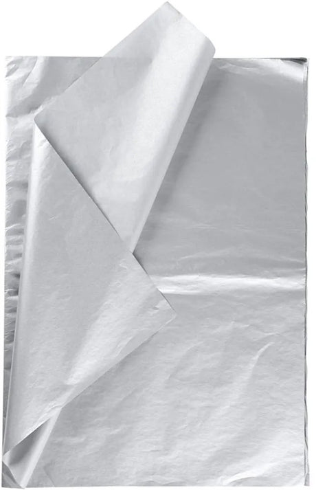 Creativ company tissuepapier zilver 6 vellen 14 gr, 50x70cm