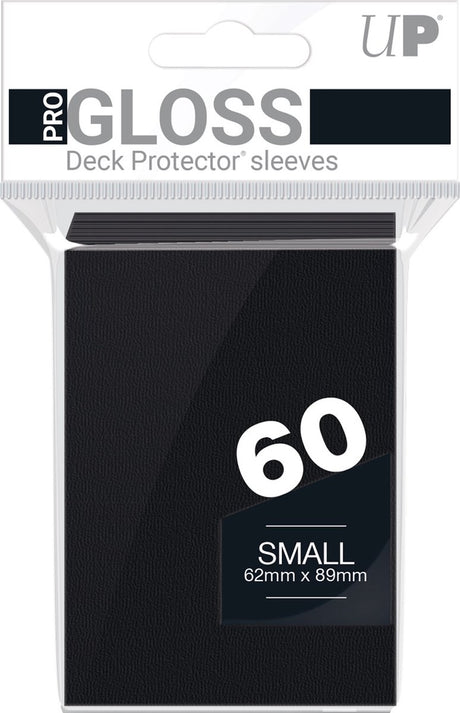 Ultrapro sleeves small black 60 d10