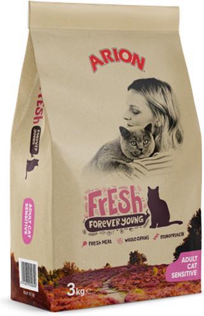 Arion kattenvoer 12 kg | fresh sensitive