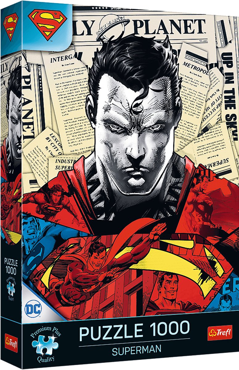 Trefl puzzel superman - 1000 stukjes - legpuzzel voor kinderen en volwassenen.
