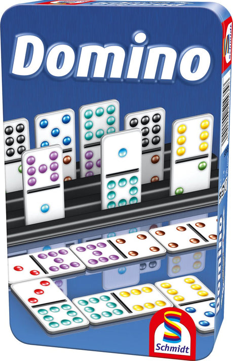 Schmidt ® - domino - klassiek bordspel - familie spel - vanaf 6 jaar - 2-4 spelers - reisspel