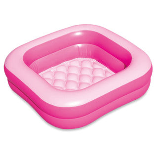 Summer waves baby zwembad roze 86x86x25 cm | 4 stuks