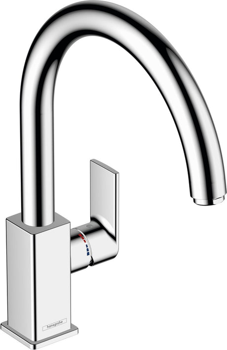 Hansgrohe vernis shape m35 - keukenmengkraan - ééngreeps bediening - 35mm maat - draaibare uitloop - chroom