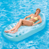 Summer waves opblaasbare fauteuil ergolounge 168 x 81 cm