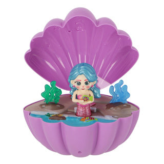 Watersproeier schelp + zeemeermin | 2 stuks
