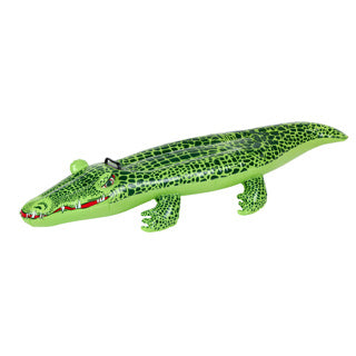 Overige merken opblaas krokodil 139x61x23 cm