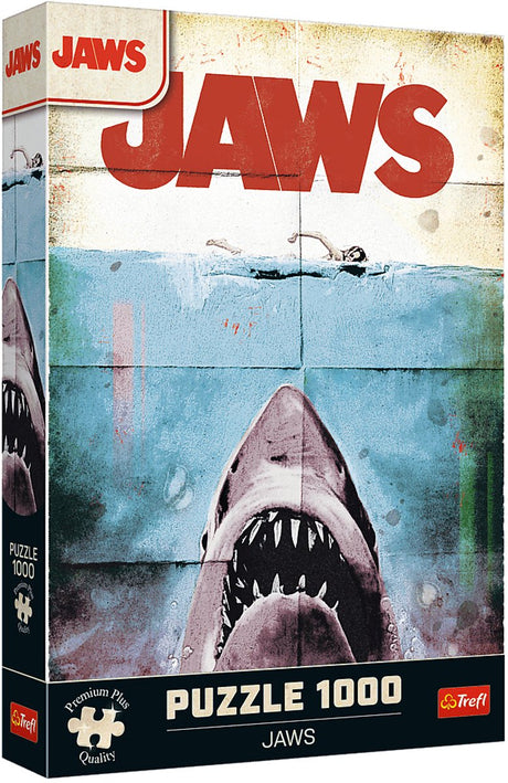 Trefl puzzel 1000 stukjes premium plus jaws - fsc karton.