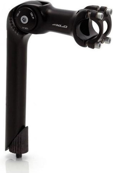 Xlc st-t02 stuurpen - city trekking - aluminium - verstelbaar 1 1 8 - 25.4mm 180 120mm - mat zwart
