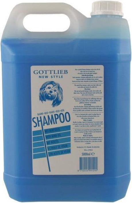 Gottlieb blauwe hondenshampoo - witte vacht - 5 liter