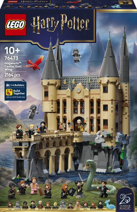 Lego harry potter kasteel zweinstein: oostvleugel speelgoed voor kinderen 76473