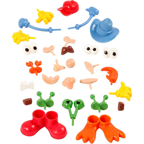 Creativ company https: www.cchobby.nl lichaamsdelen-afm-0-8-6-8-cm-diverse-kleuren-26-stuk-1-doos