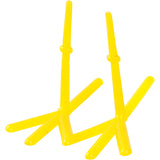 Creativ company https: www.cchobby.nl kippen-voeten-h-28-mm-l-37-mm-geel-50-stuk-1-doos
