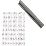 Creativ company https: www.cchobby.nl stempelset-van-rubber-letters-cijfers-h-6-mm-wit-1-set