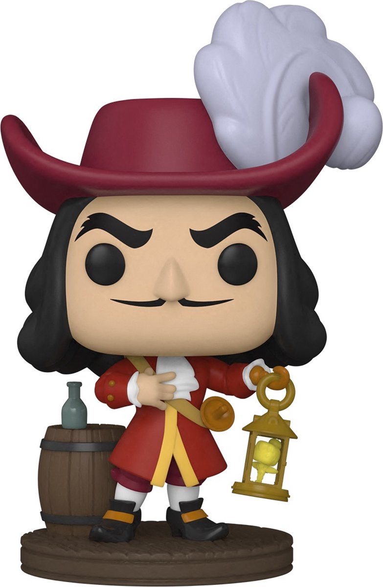 Funko peter pan verzamelfiguur disney villains pop! captain hook 9 cm multicolours