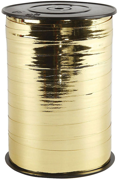 Creativ company cadeau lint goud metallic 250 meter decoratie.