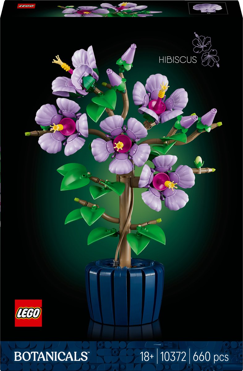 Lego botanicals hibiscus - 10372