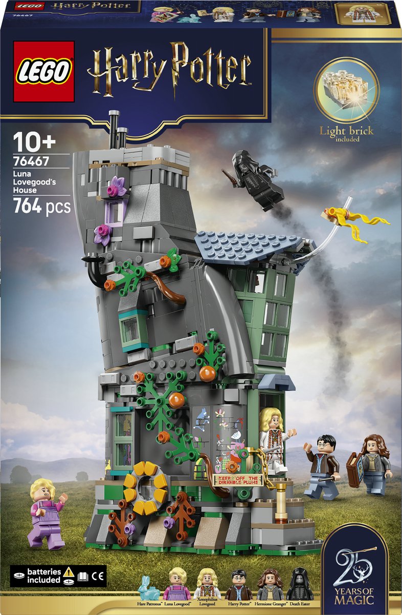 Lego harry potter het huis van loena leeflang - bouwspeelgoed voor fans vanaf 10 jaar - 76467