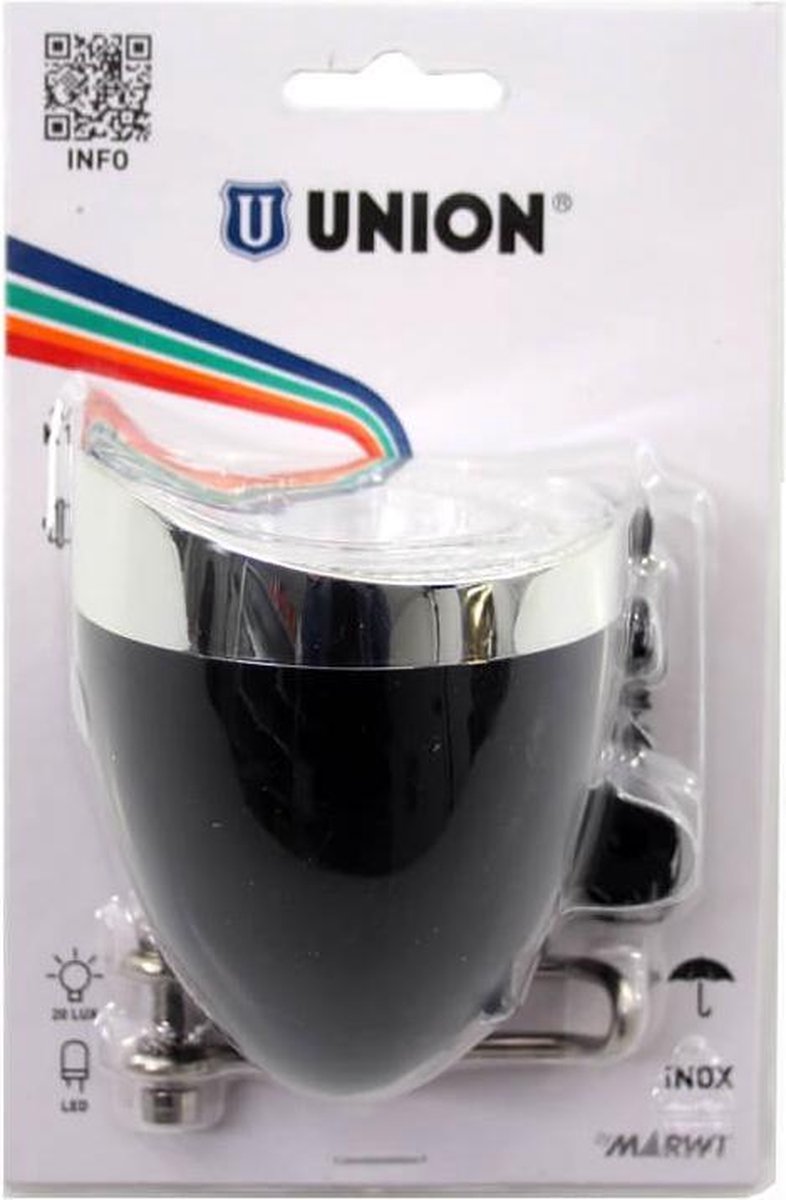 Union led koplamp opoe naafdynamo 20lux