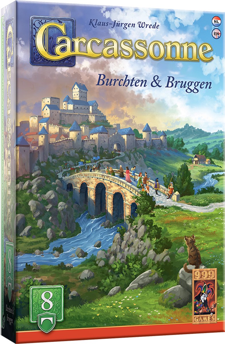 999games 999 games carcassonne burchten bruggen uitbreiding