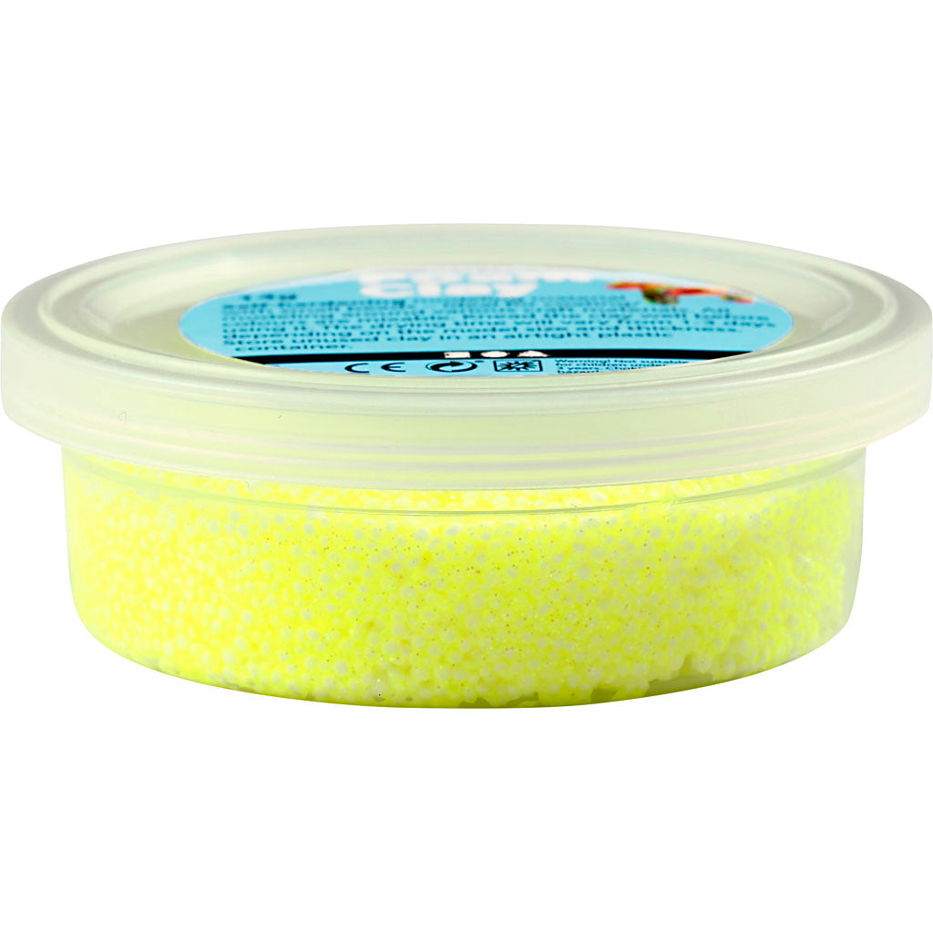 Creativ company https: www.cchobby.nl foam-clayr-glitter-geel-35-gr-1-doosje