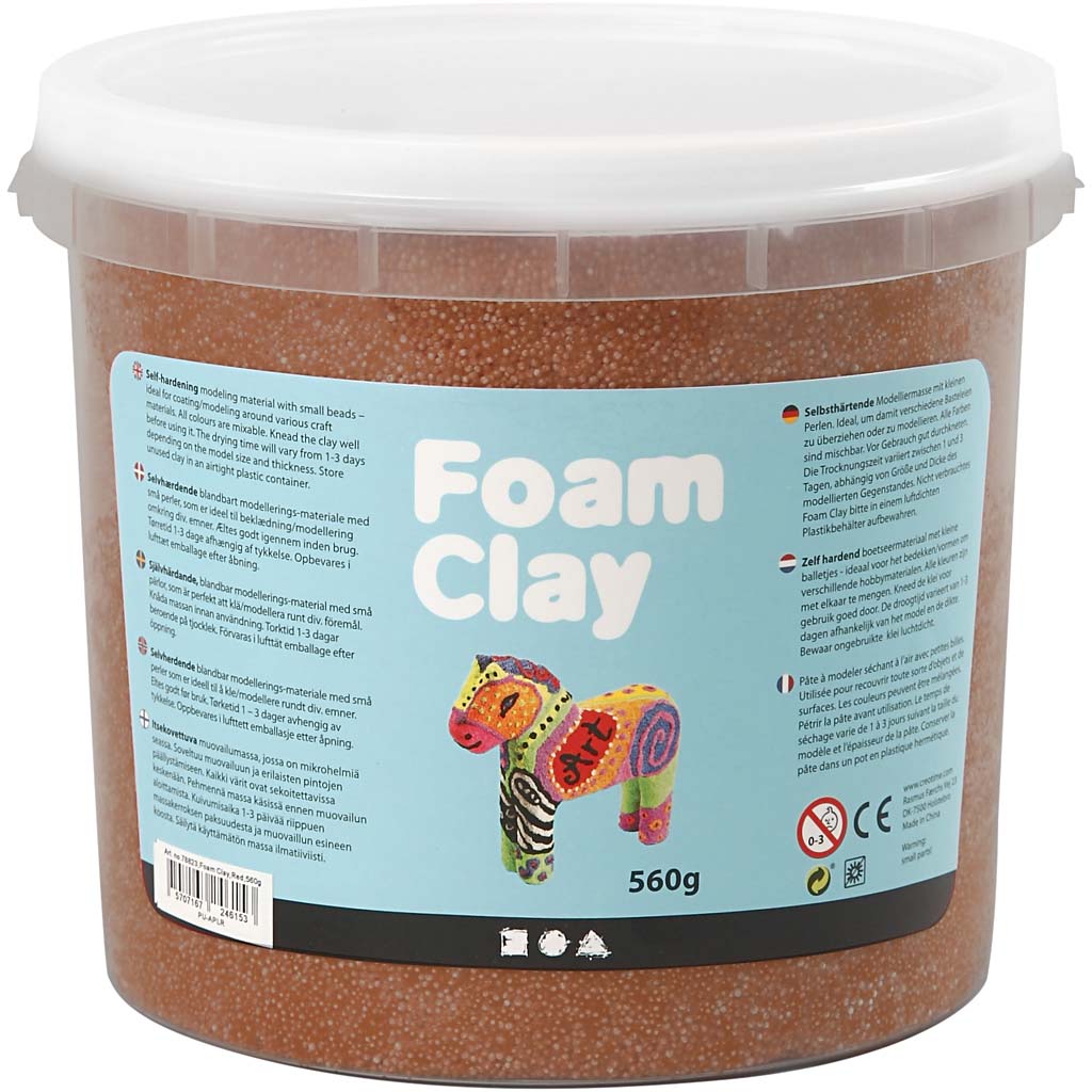 Foam clay https: www.cchobby.nl foam-clayr-bruin-560-gr-1-emmer