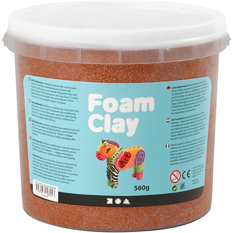 Foam clay https: www.cchobby.nl foam-clayr-bruin-560-gr-1-emmer