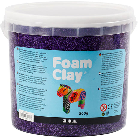 Foam clay https: www.cchobby.nl foam-clayr-paars-560-gr-1-emmer