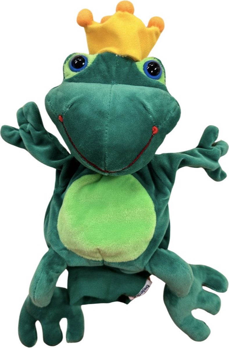 Beleduc - handpop - kikkerkoning - 22 cm